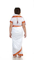 Bengali Saree with Jewellery Indian State For Girl's & Women Fancy Dress Costume for Girls
